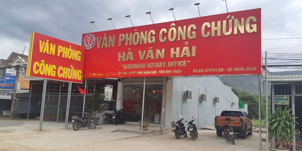 van phong cong chung ha van hai binh thuan