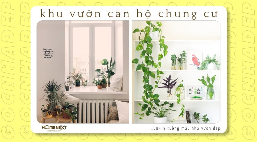 thiết kế sân vườn cho căn hộ chung cư