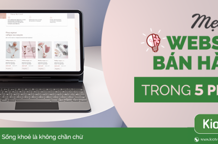 lập trang web bán hàng