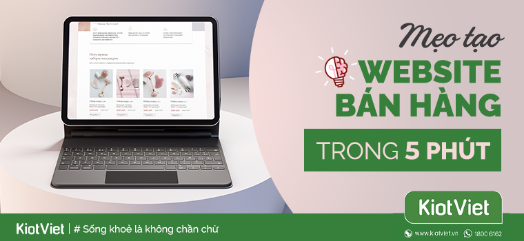 lập trang web bán hàng