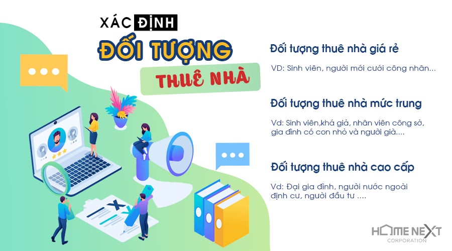 xác định đối tượng thuê nhà