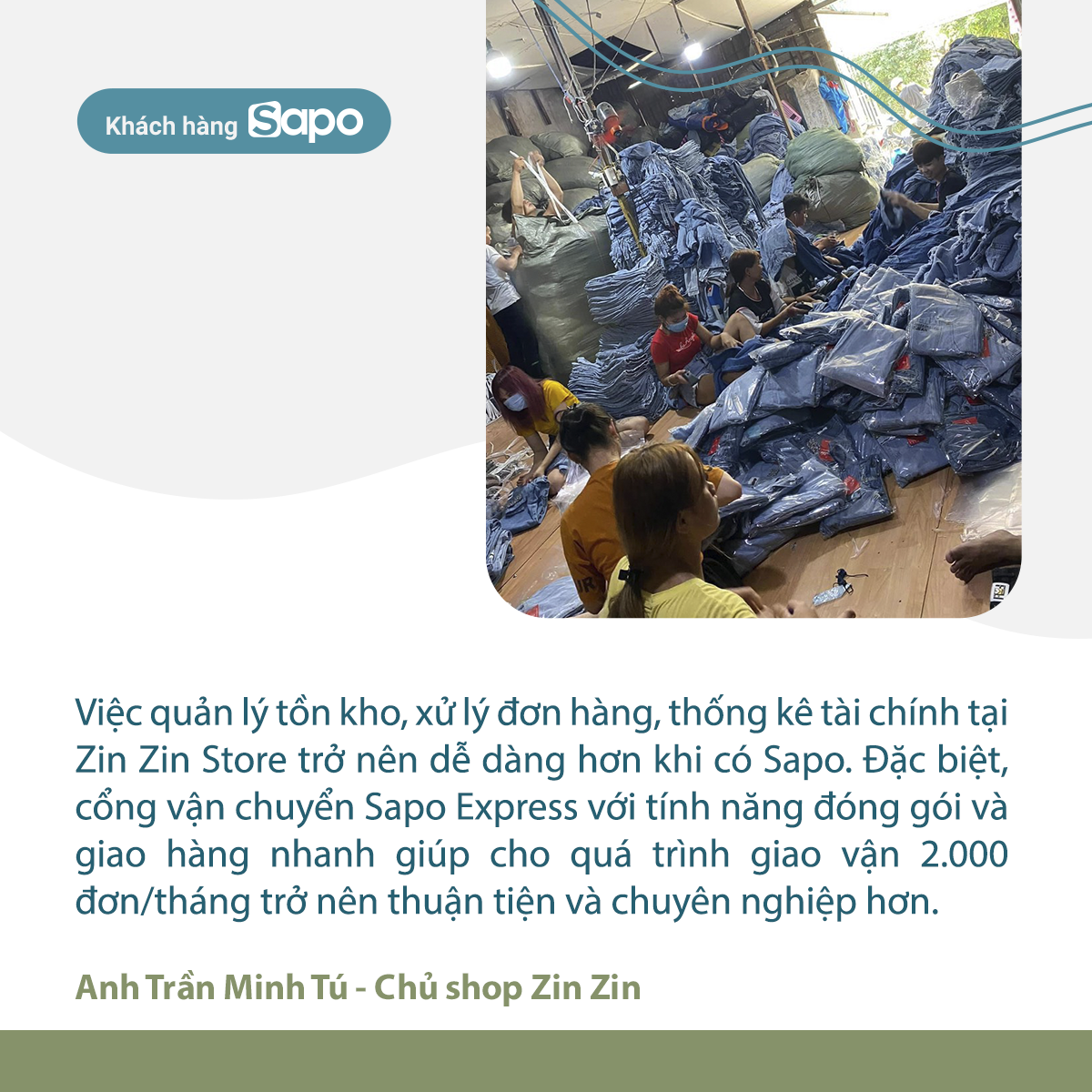 sapo go đồng hành cùng zin zin shop